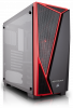 GAMINGOWA OBUDOWA CORSAIR SPEC-04 MID TOWER Z HARTOWANYM SZKŁEM (CZARNA/CZERWONA)