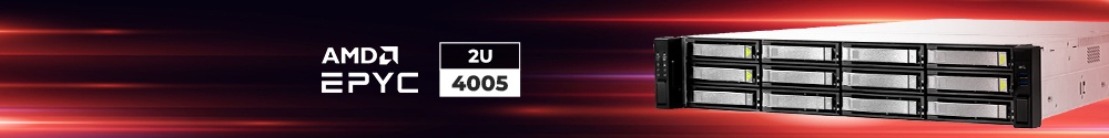 Serwer 2U AMD® EPYC™ serii 4005